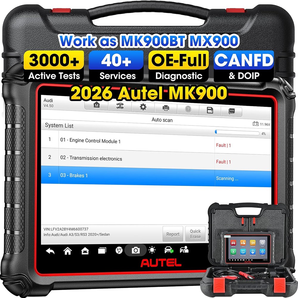 Autel MaxiCOM MK900BT Bidirectional Tool Scanner (2026)