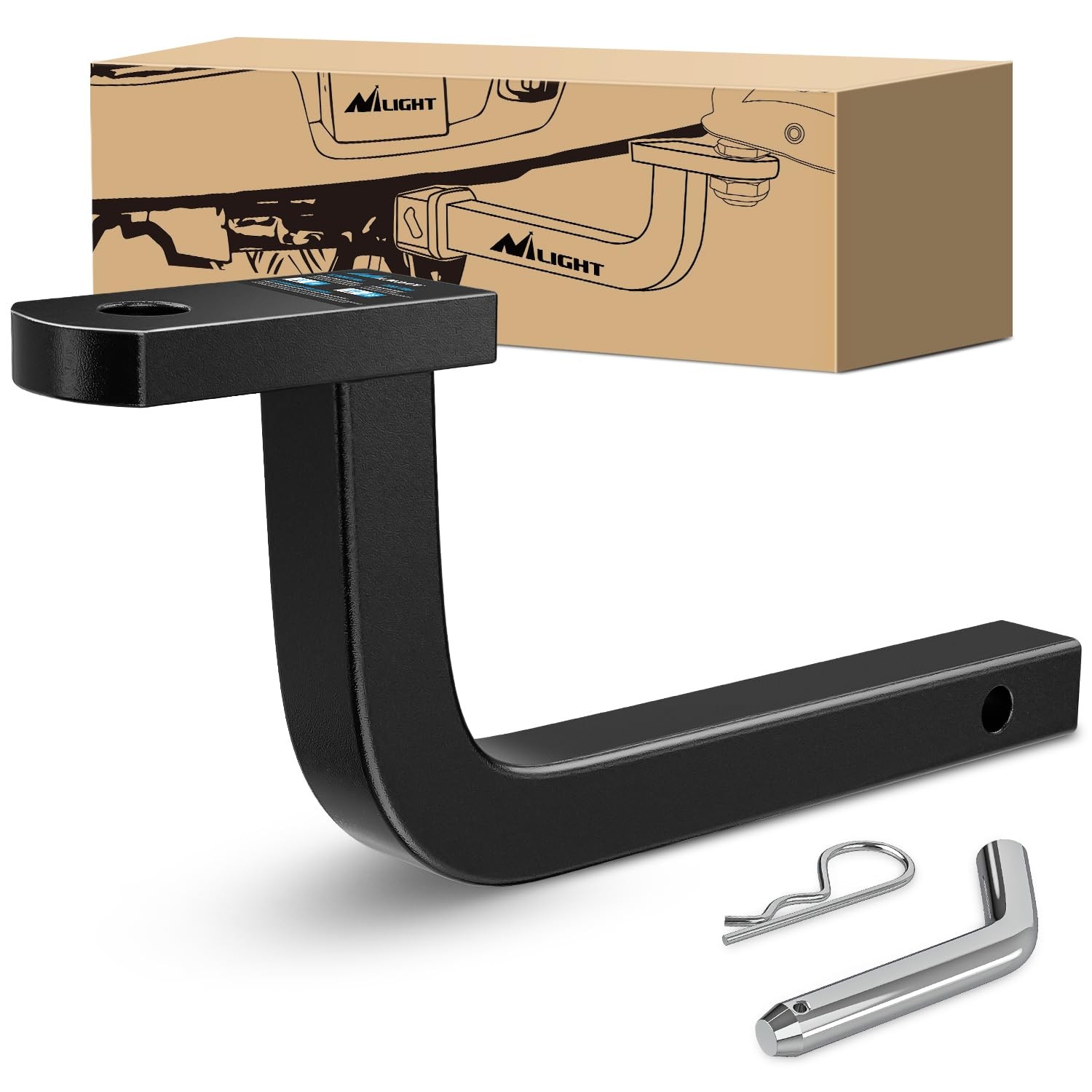 Nilight 2-inch Trailer Hitch Ball