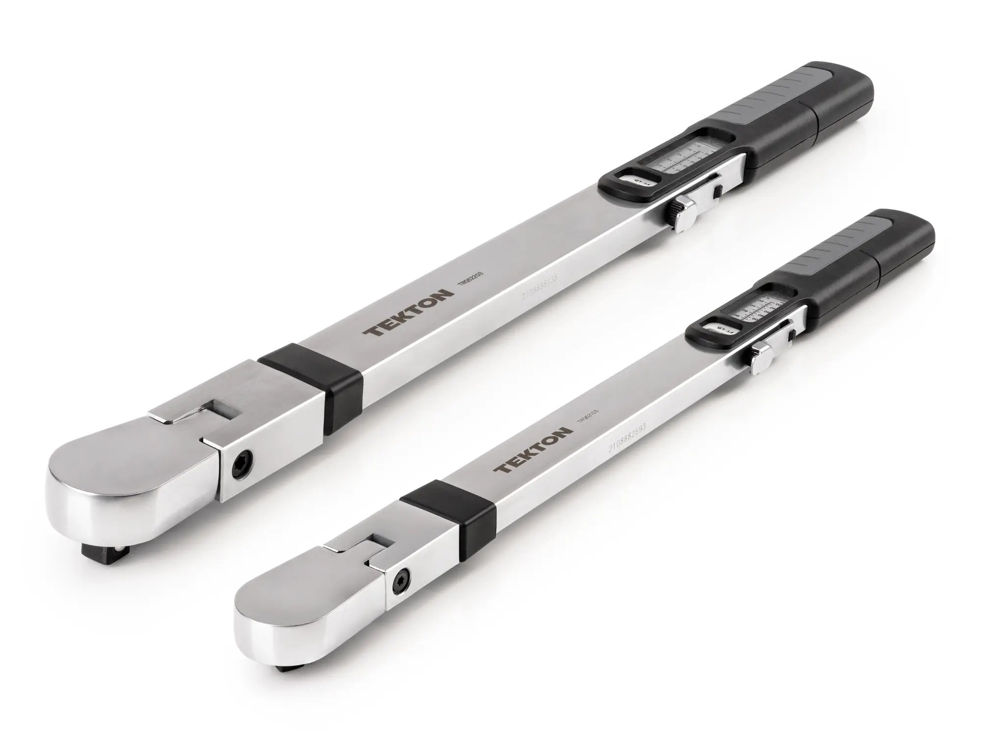 TEKTON 3/8" + 1/2" Drive 72-Tooth Split Beam Torque Wrench Set, 2-Piece (TRQ99902)