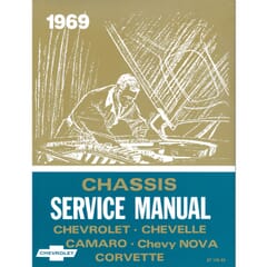 1969 Chevrolet Camaro Chevelle Corvette Nova Factory Shop Service Manual