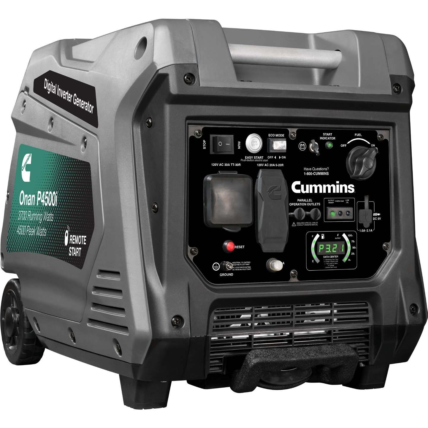 Cummins Onan P4500i Inverter Generator, A074Z436