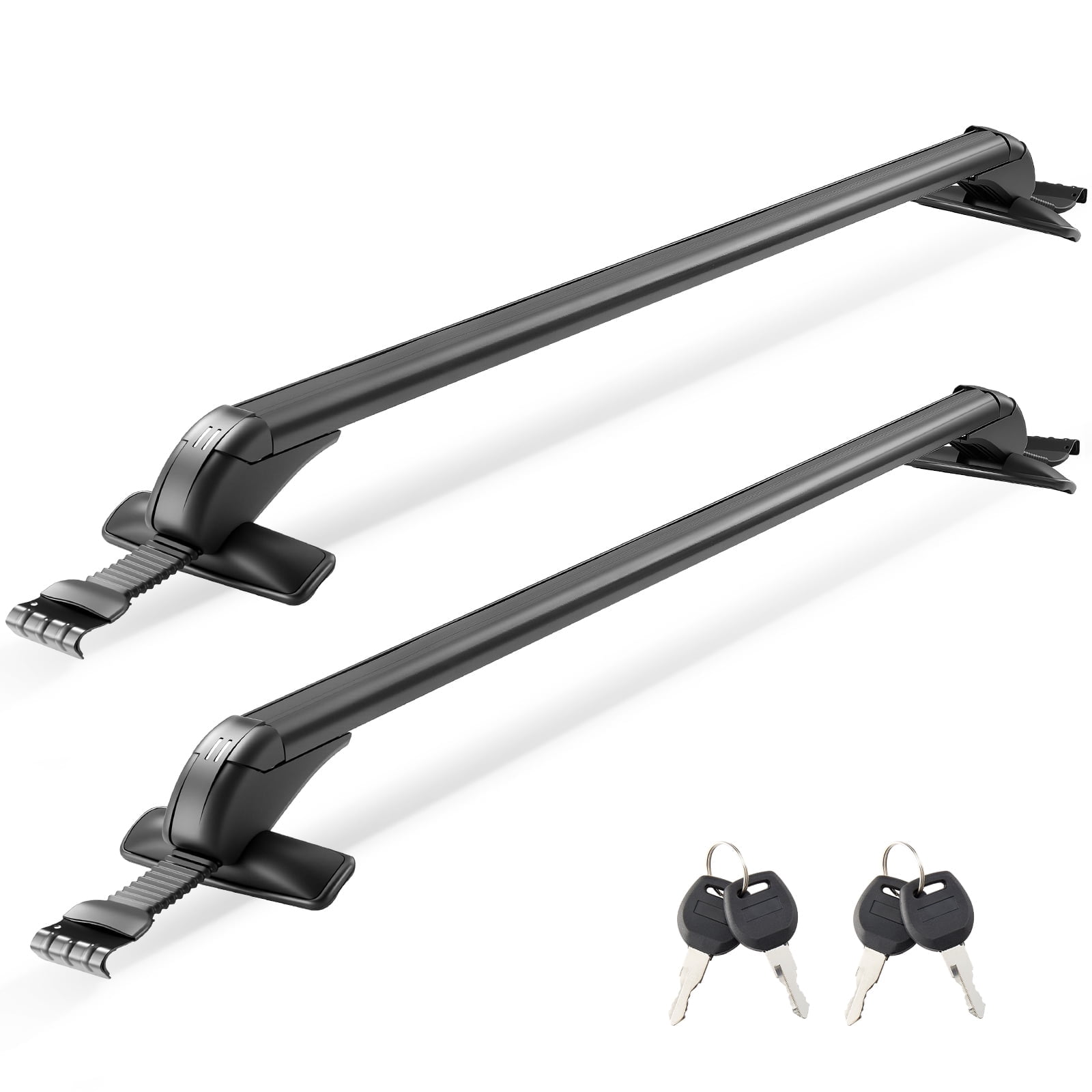 VEVOR Roof Rack Cross Bars, Universal Fit, 165 lbs Capacity, Aluminum (43.3 in)
