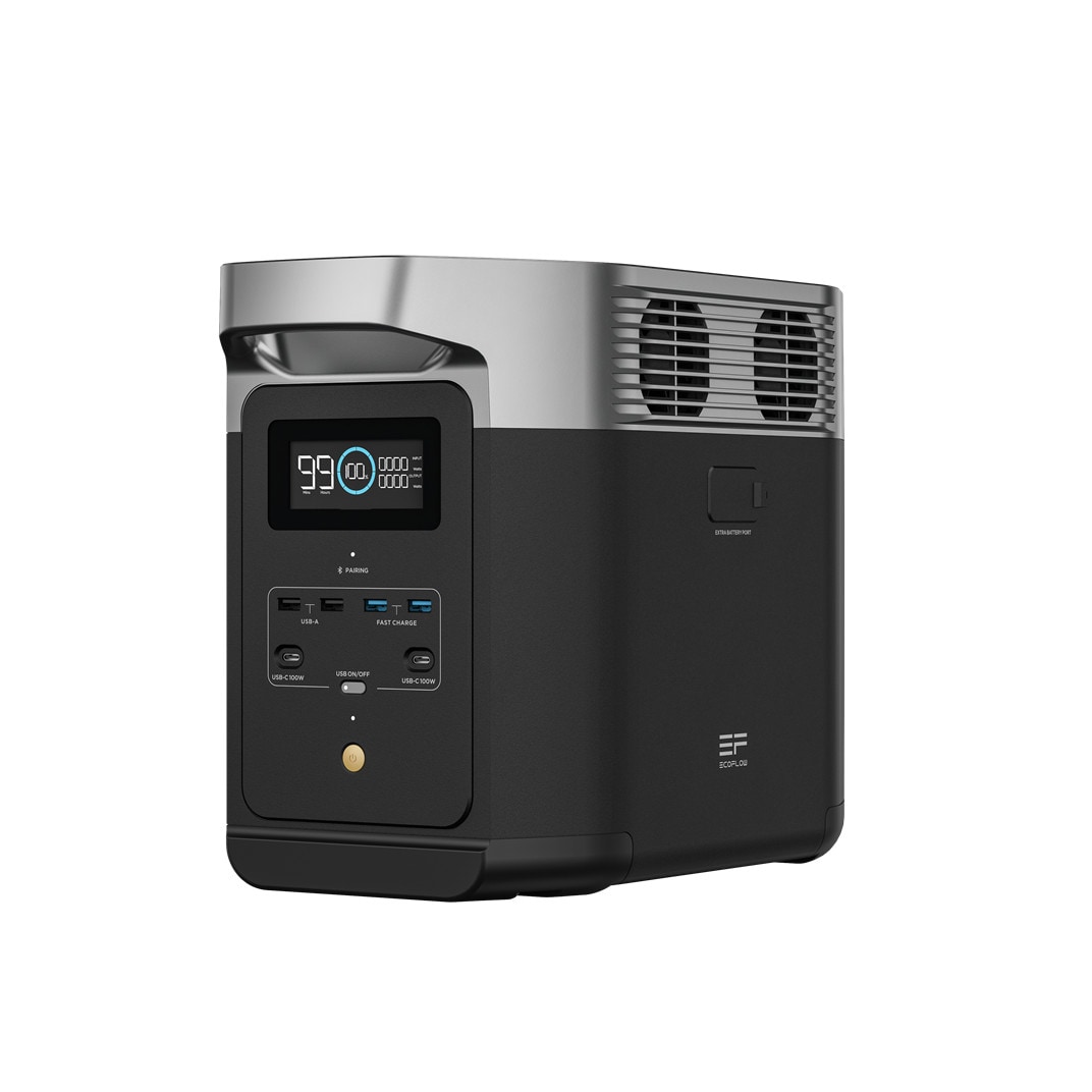 EcoFlow DELTA 2 Portable Power Station 1024Wh — Certified Refurbished, LiFePO4