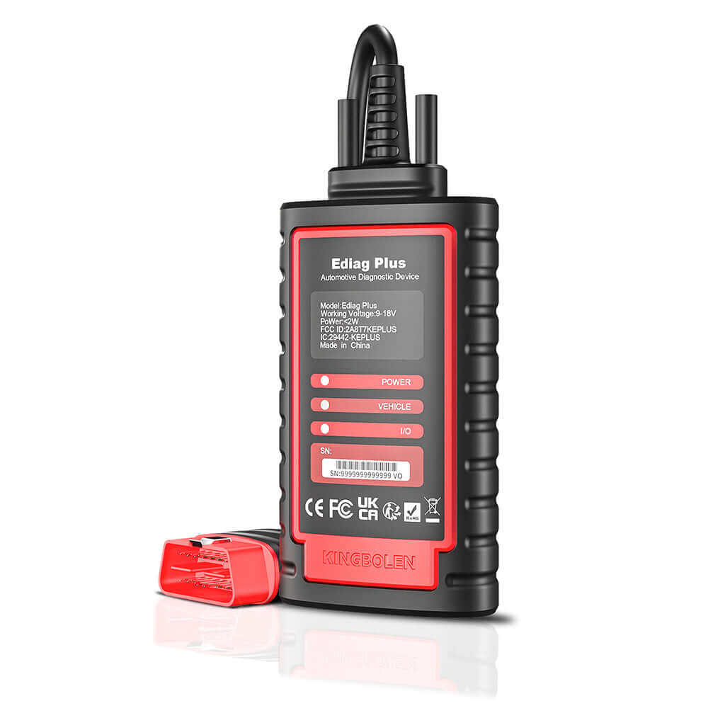 KINGBOLEN Ediag Plus (2026) Car OBD2 Scanner, All-System, CAN FD, Bluetooth