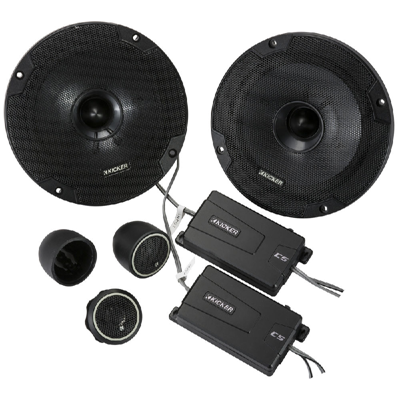 KICKER 46CSS654 6.5 inch Component Speaker System