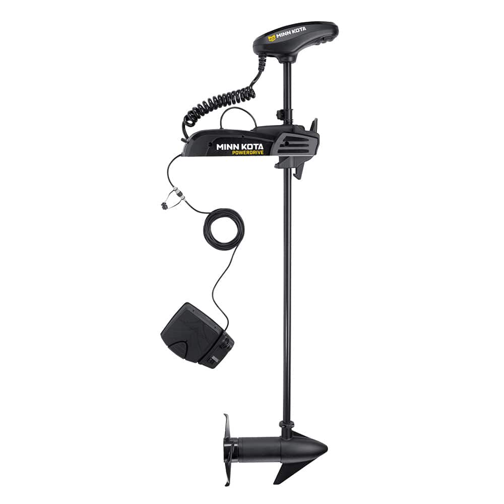 Minn Kota PowerDrive 70 Trolling Motor w/ Pedal, Dual Spectrum CHIRP, 24V 70LB 60" (MPN 1358470)