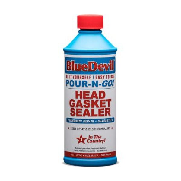 BlueDevil Head Gasket Sealer 16 oz, Pour-N-Go!