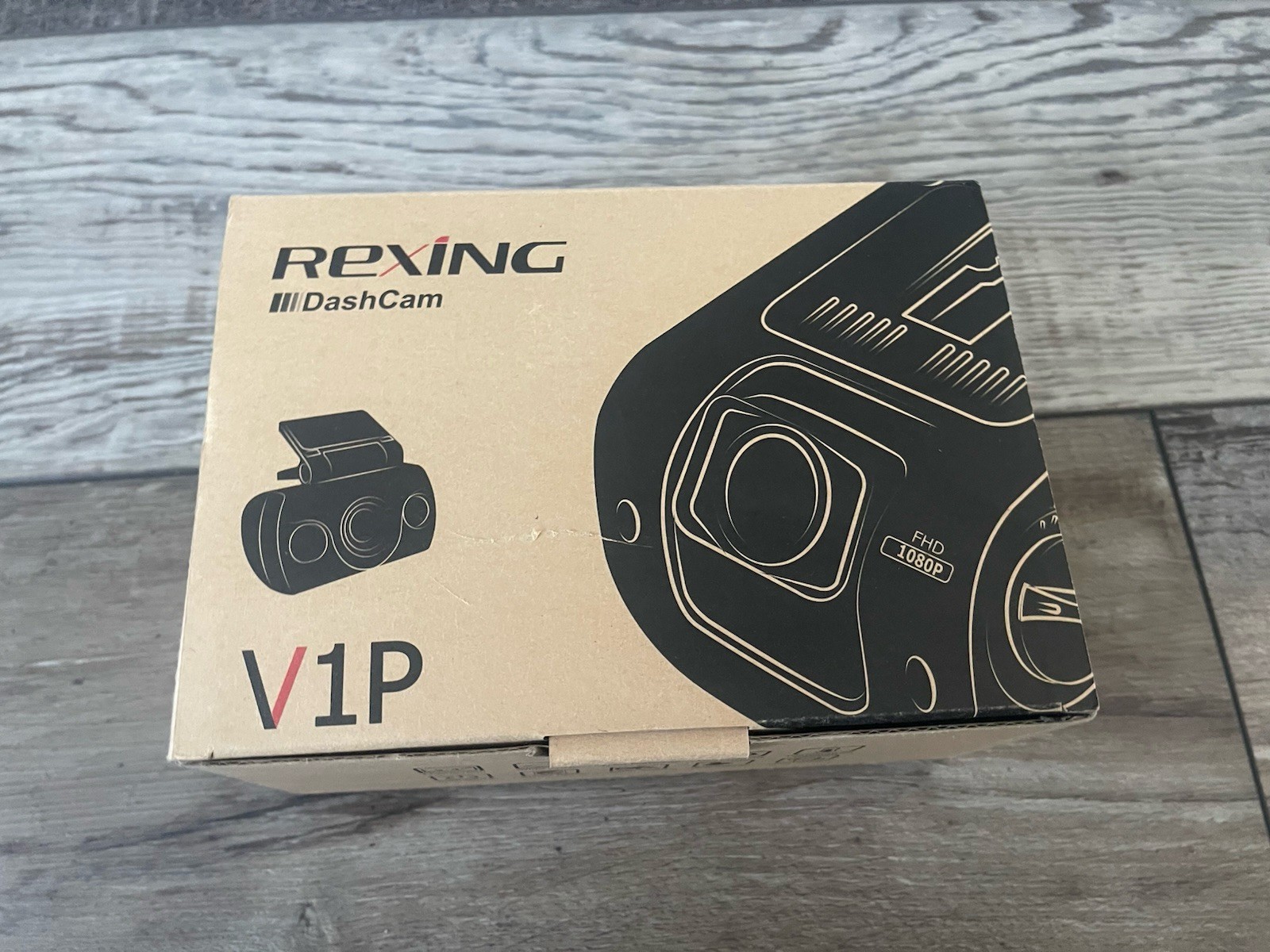REXING V1P-Plus Front and Rear Camera Dash Cam