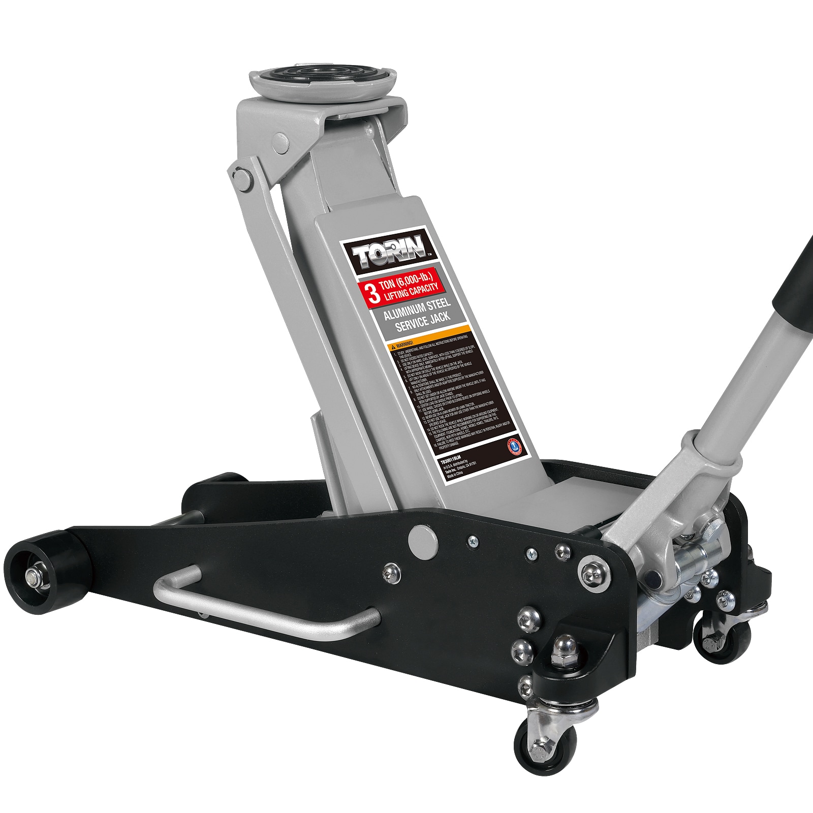 Torin 3-Ton Low Profile Aluminum Floor Jack