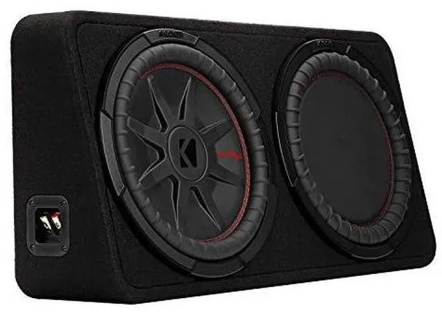 Kicker 48TCWRT122 CompRT 12 inch subwoofer in thin profile enclosure 2ohm