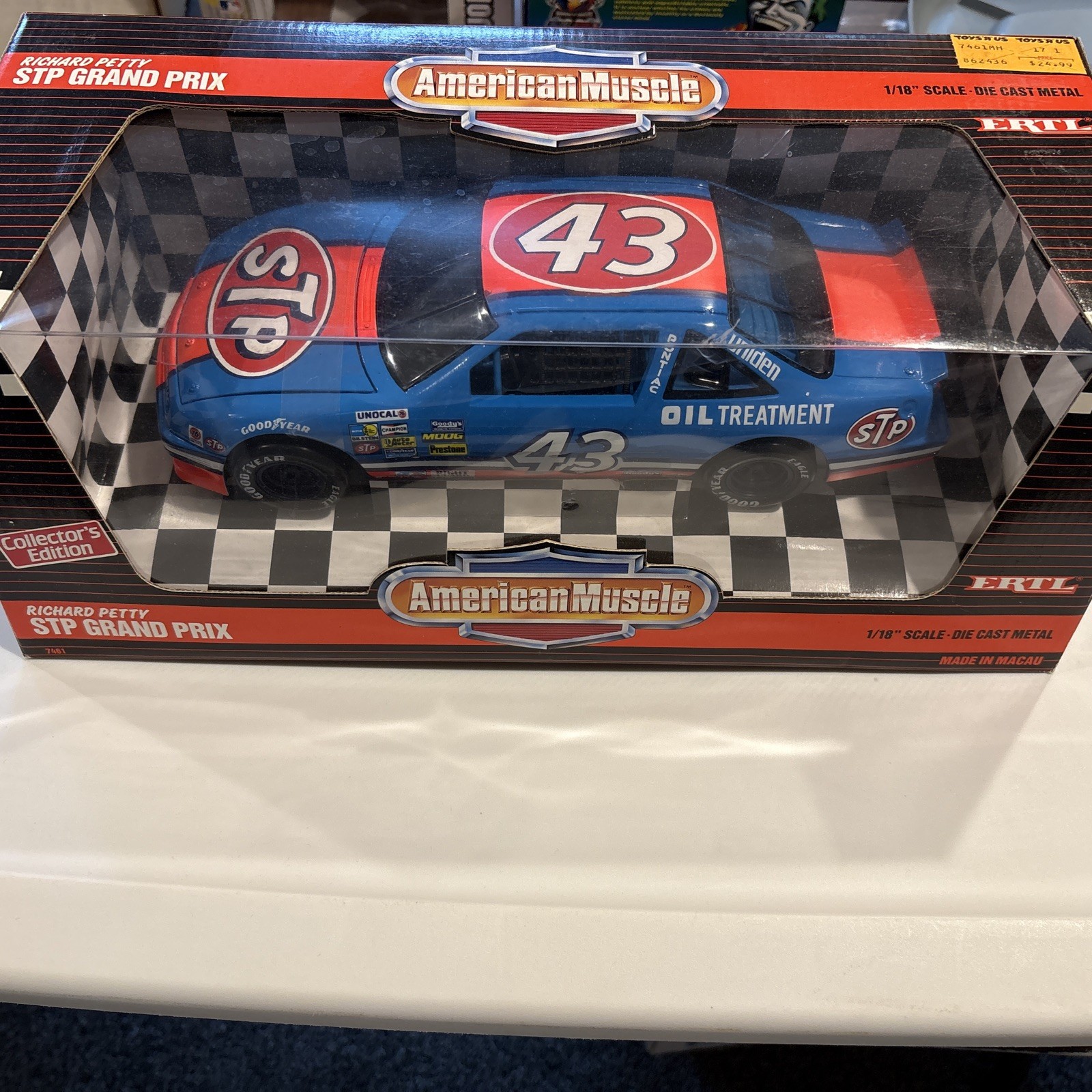 5 Ertl American Muscle NASCAR Diecast 1:18 Harry Gant Ernie Irvin Richard Petty