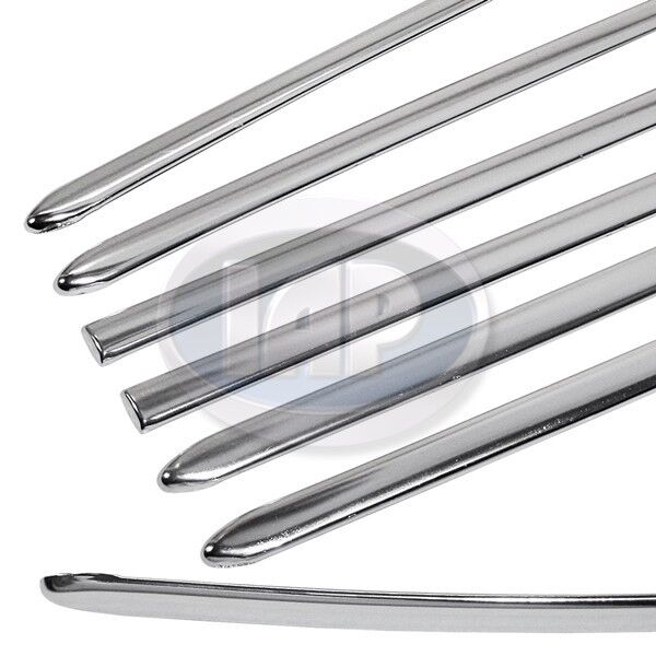 7PC Stainless Steel Body Molding Trim Kit Volkswagen T1 Bug Beetle 1967