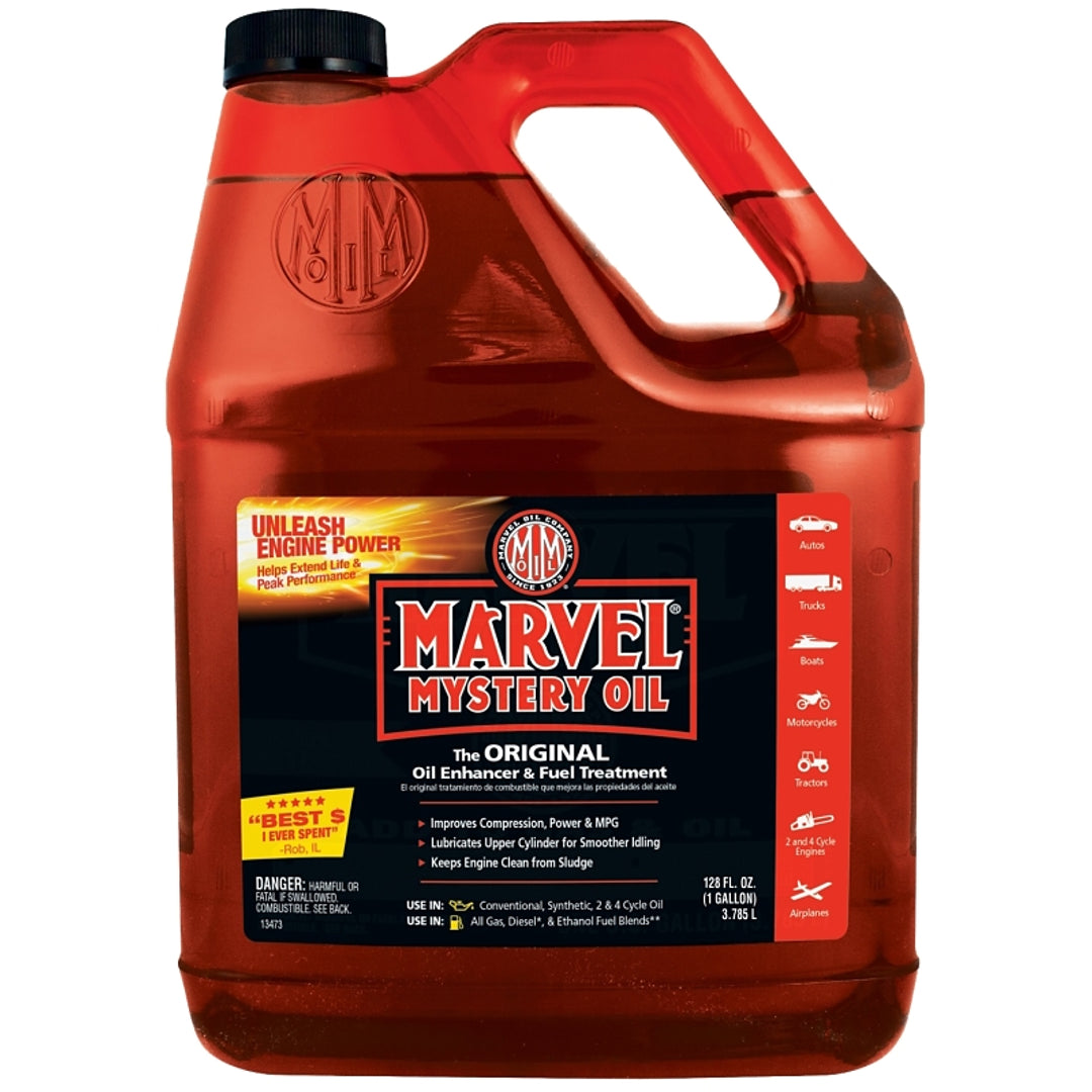 Marvel Mystery Oil Fuel and Engine Cleaner Improves Mileage Lubricates Injectors