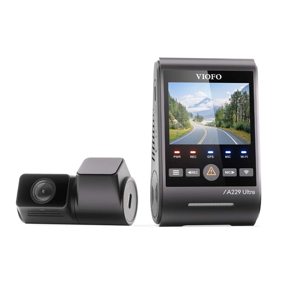 VIOFO A229 Ultra 2CH 4K Front + 4K Rear Dash Cam