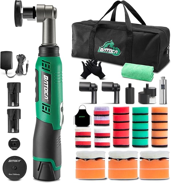 BATOCA S6 Mini Cordless Car Polisher (DA & Rotary)