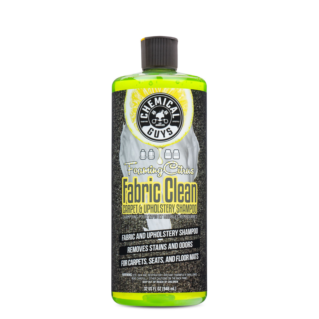 Chemical Guys Foaming Citrus Fabric Clean Carpet & Upholstery Shampoo (1 Gal)