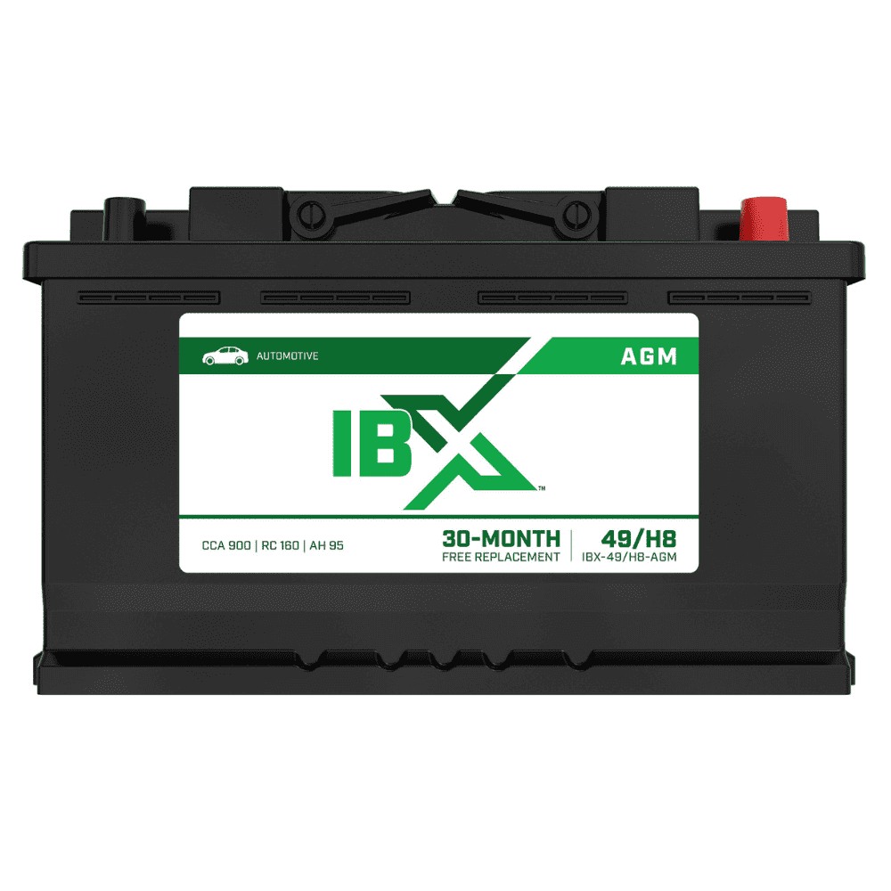 Interstate Batteries MTX-49/H8 AGM Battery (12V 95Ah, 900 CCA)