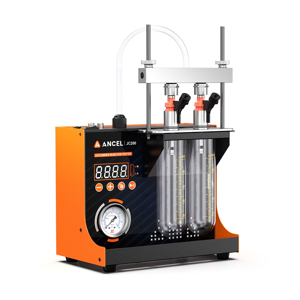 Fuel Injector Flow Tester Diesel Injector Cleaner Fuel System Cleaning Machine