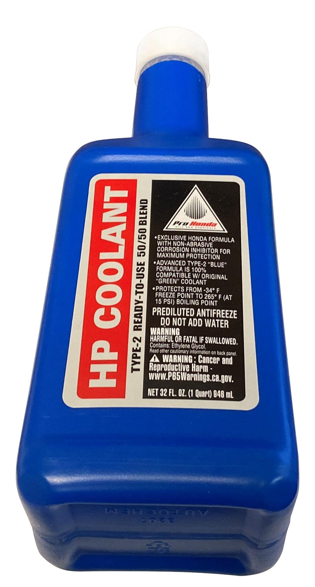 Honda Genuine COOLANT (Type-2) OL999-9011, 1 Gallon