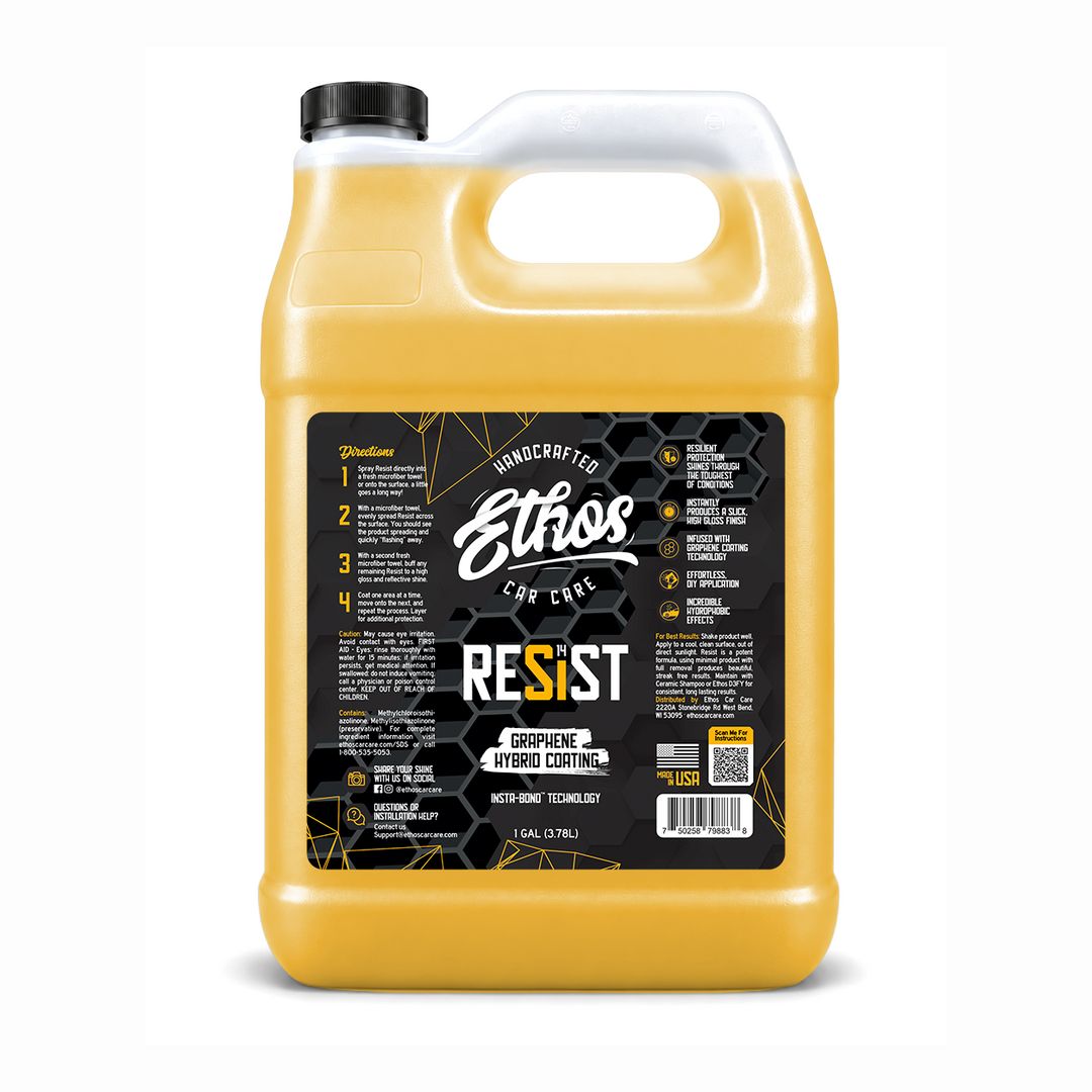 RESIST Graphene Spray Coating - UV Ceramic Coating for Cars - 2-In-1 Hybrid Form