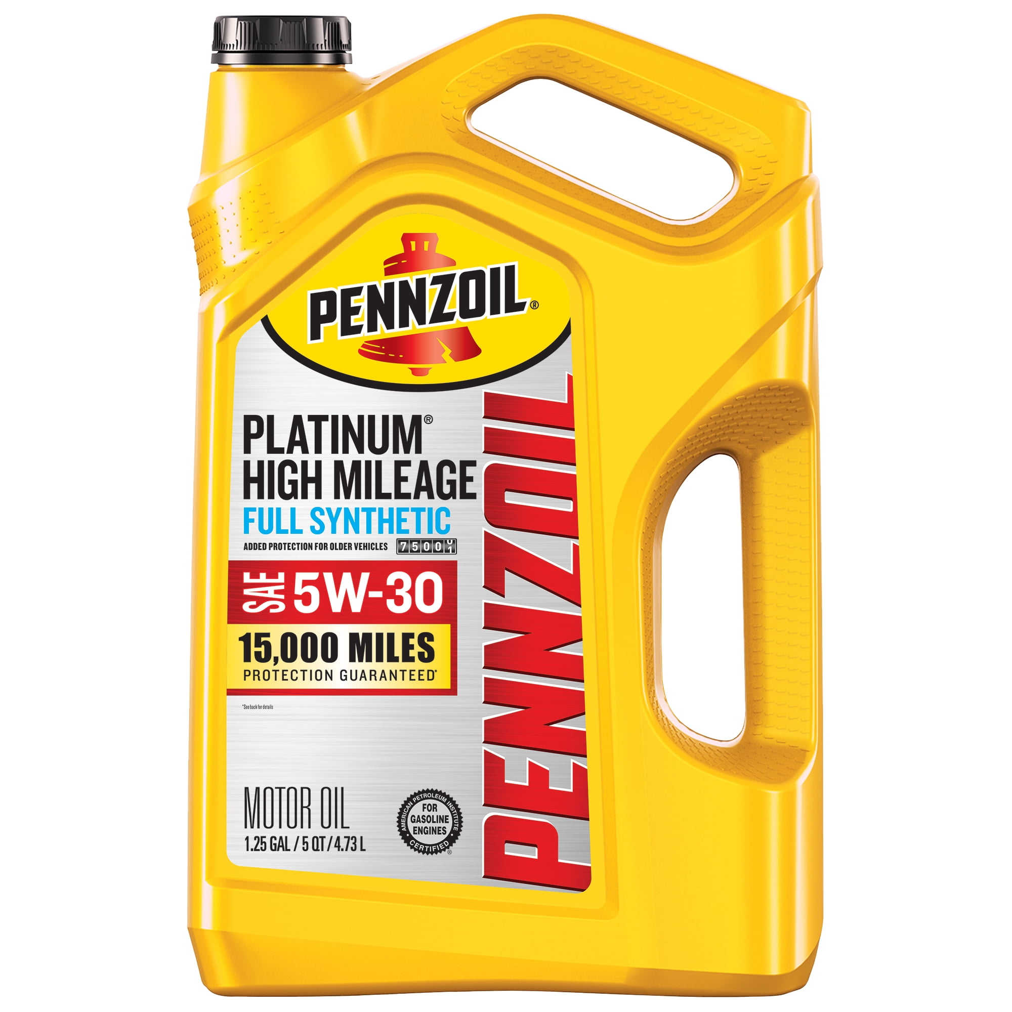 Pennzoil Platinum High Mileage 5W-30 5Qt 2-Pack