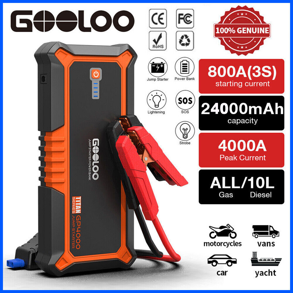 GOOLOO GP4000 4000A Jump Starter