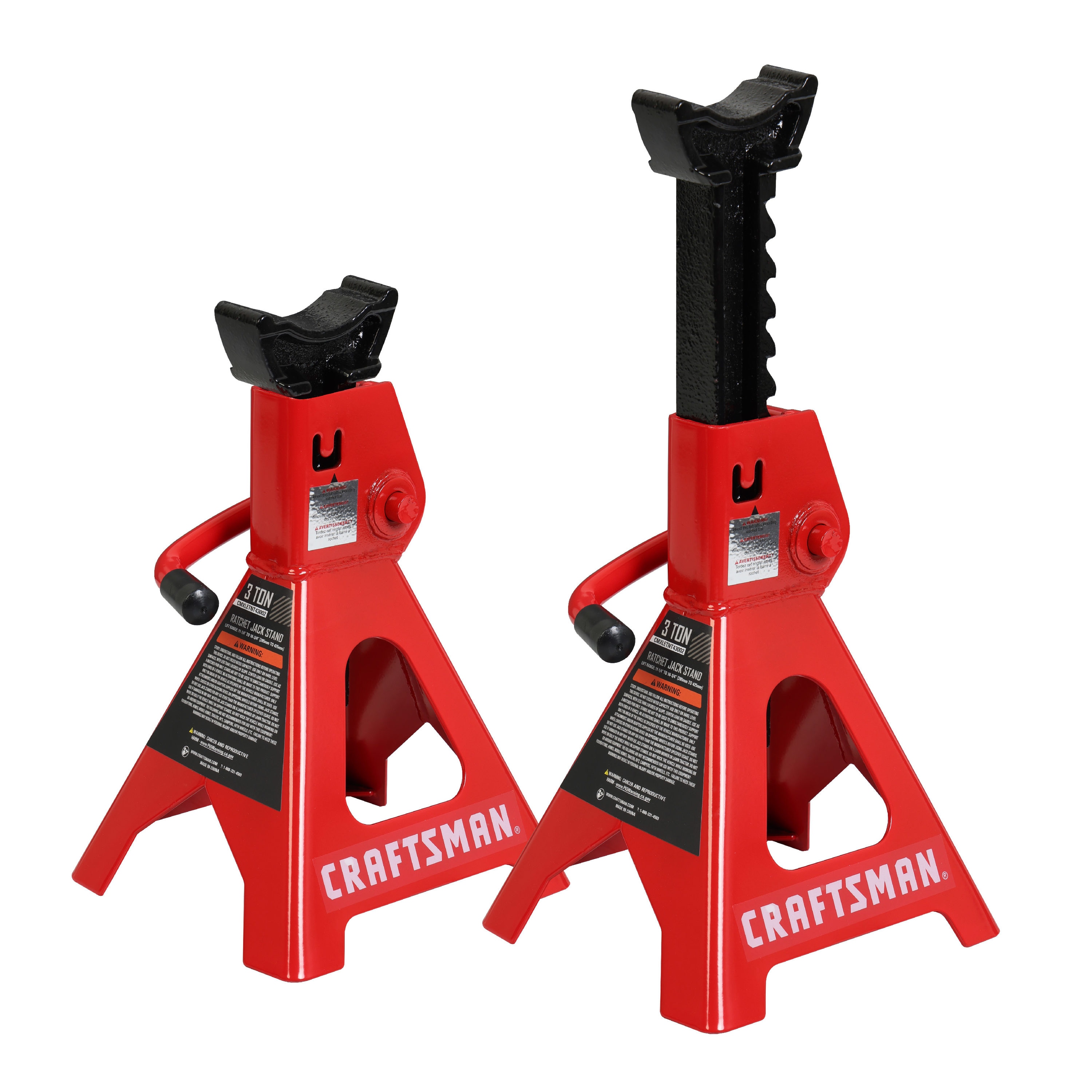 Craftsman 3-Ton Steel Jack Stands Set of 2