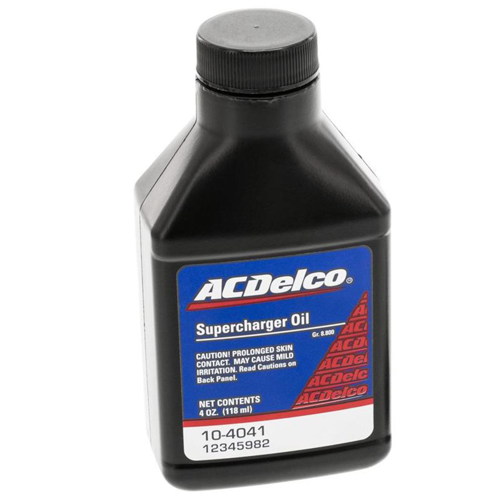 Genuine GM Supercharger Oil — 2 bottles + syringe, 4 oz Eaton change kit