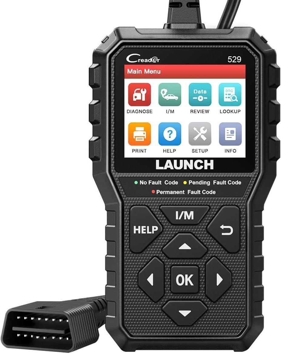 LAUNCH OBD2 Scanner Code Reader Car Check Engine Fault Diagnostic Scan Tool (CR319/CR529 variants)