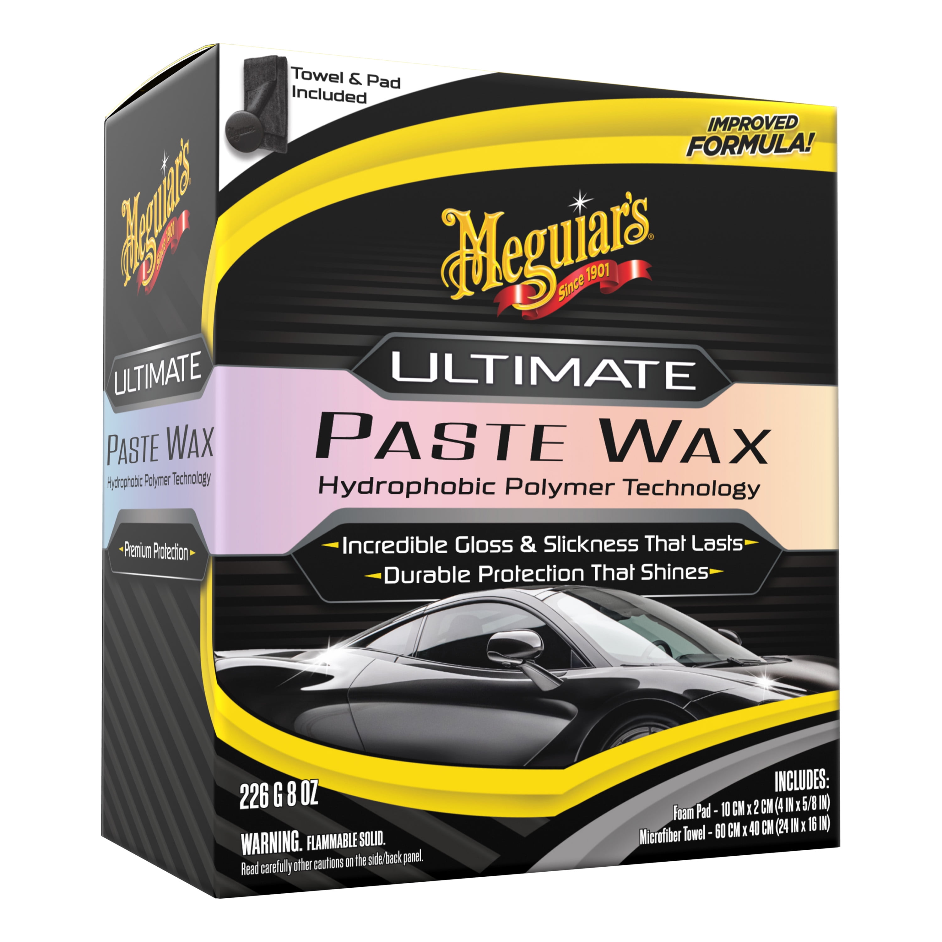 Meguiar's G210608 PASTE WAX; SYNTHETIC; 8 OUNCE