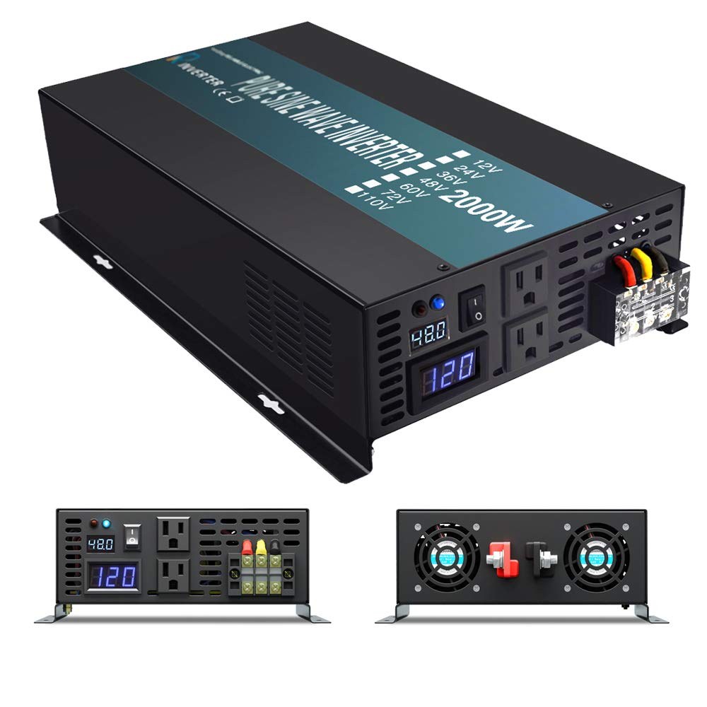 WZRELB 48V pure sine inverter 2000W
