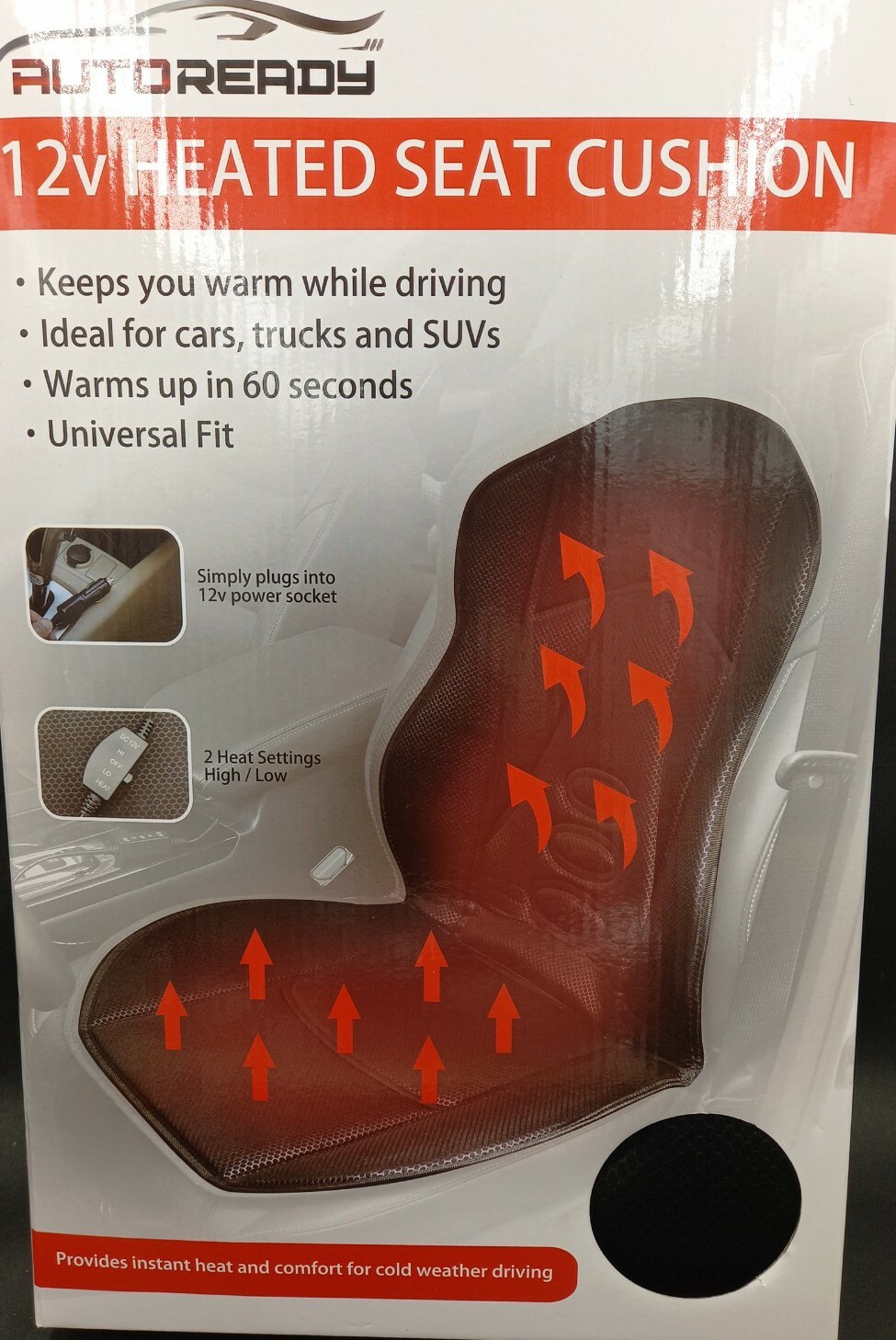 Heated Seat Upgrade for VW 2 Heat Modes Cushion 12V Kit