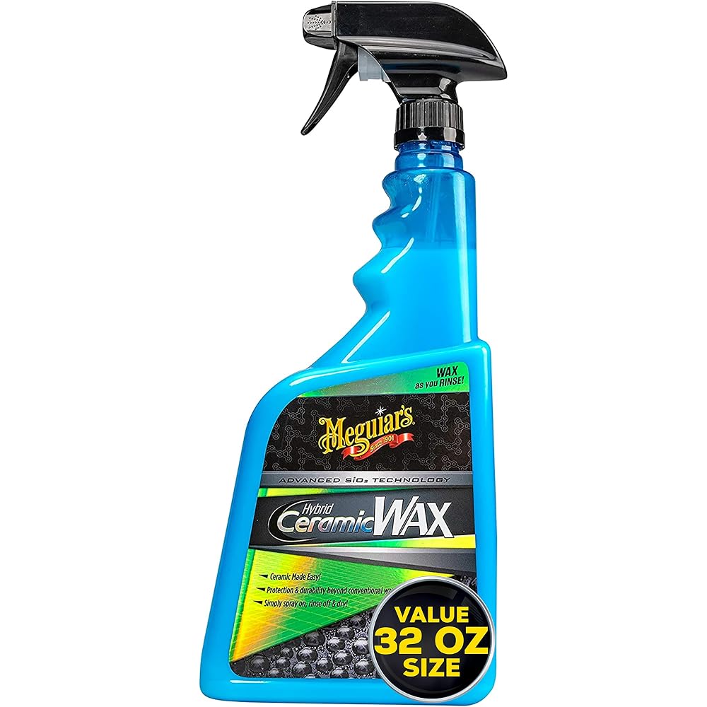 Meguiar's Hybrid Ceramic Wax 32 oz (SiO2, G190532SP)