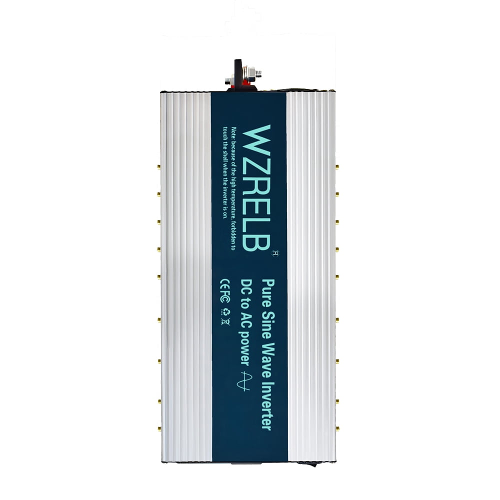 WZRELB 3000W Pure Sine Wave Inverter 12V to 120V