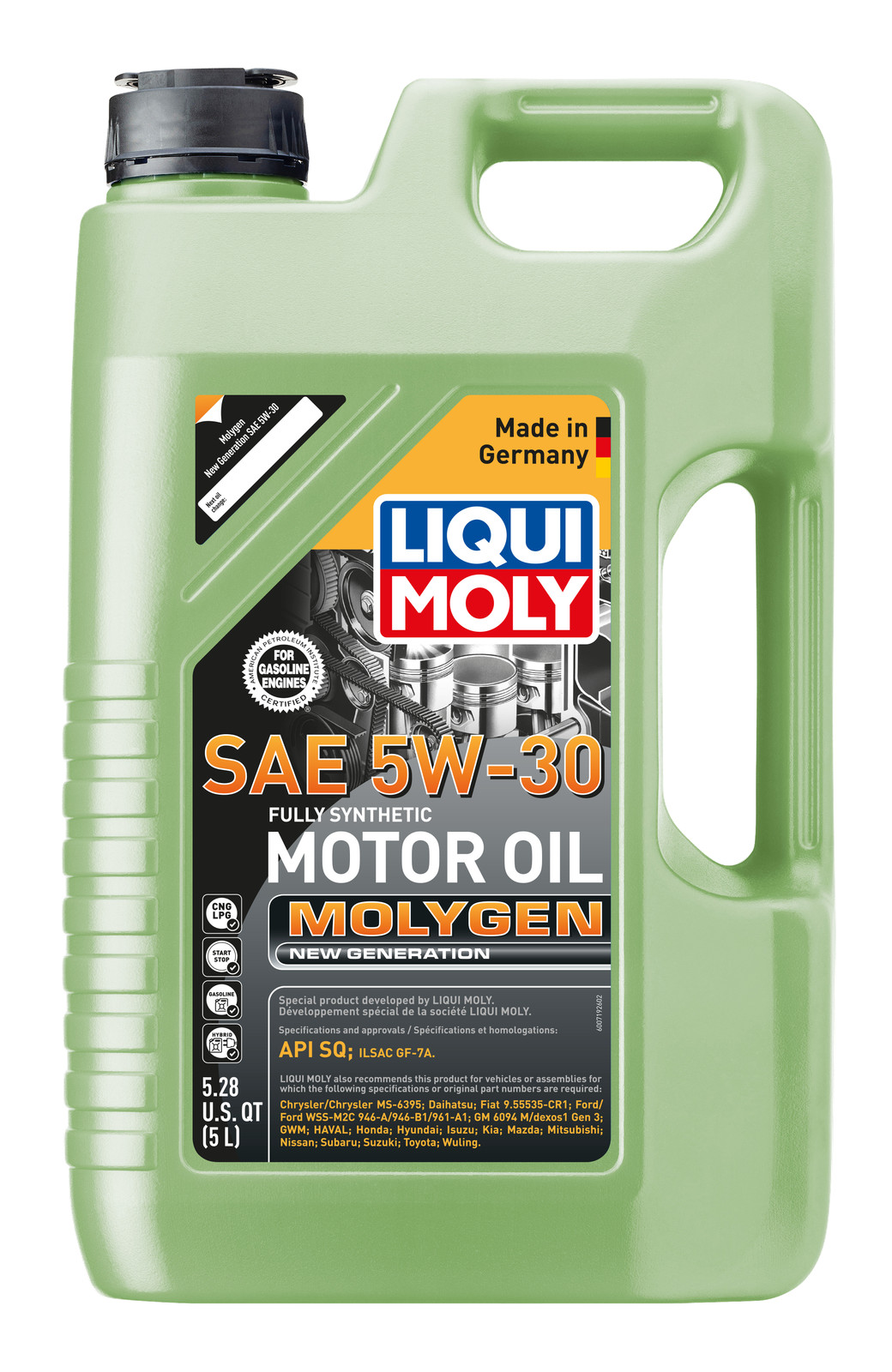 Liqui Moly Molygen New Generation 5W-30, 5 Liter (20228)