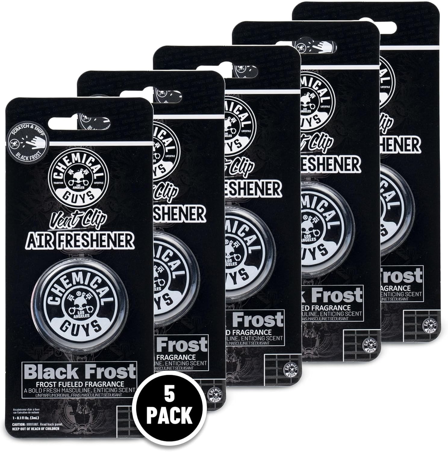 Chemical Guys Fresh Cherry Blast Hanging Air Freshener Lot Of 8 (24 Total)
