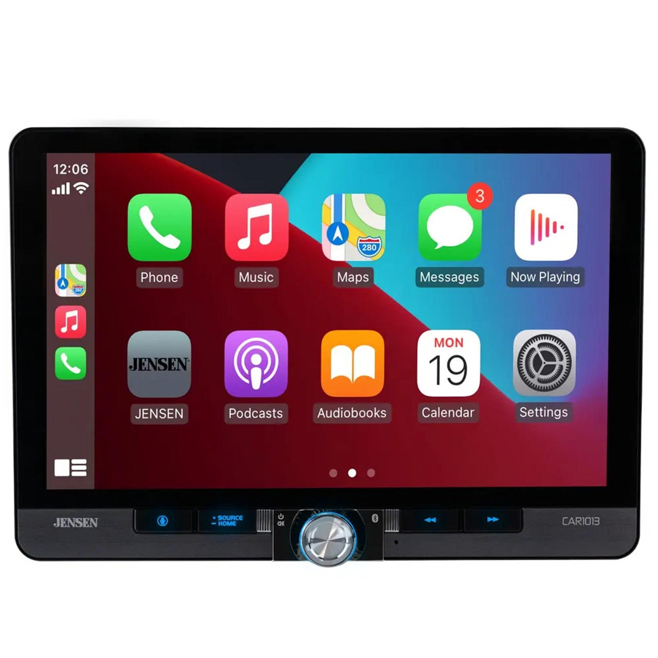 Jensen CAR1013 10in Apple CarPlay Car Receiver