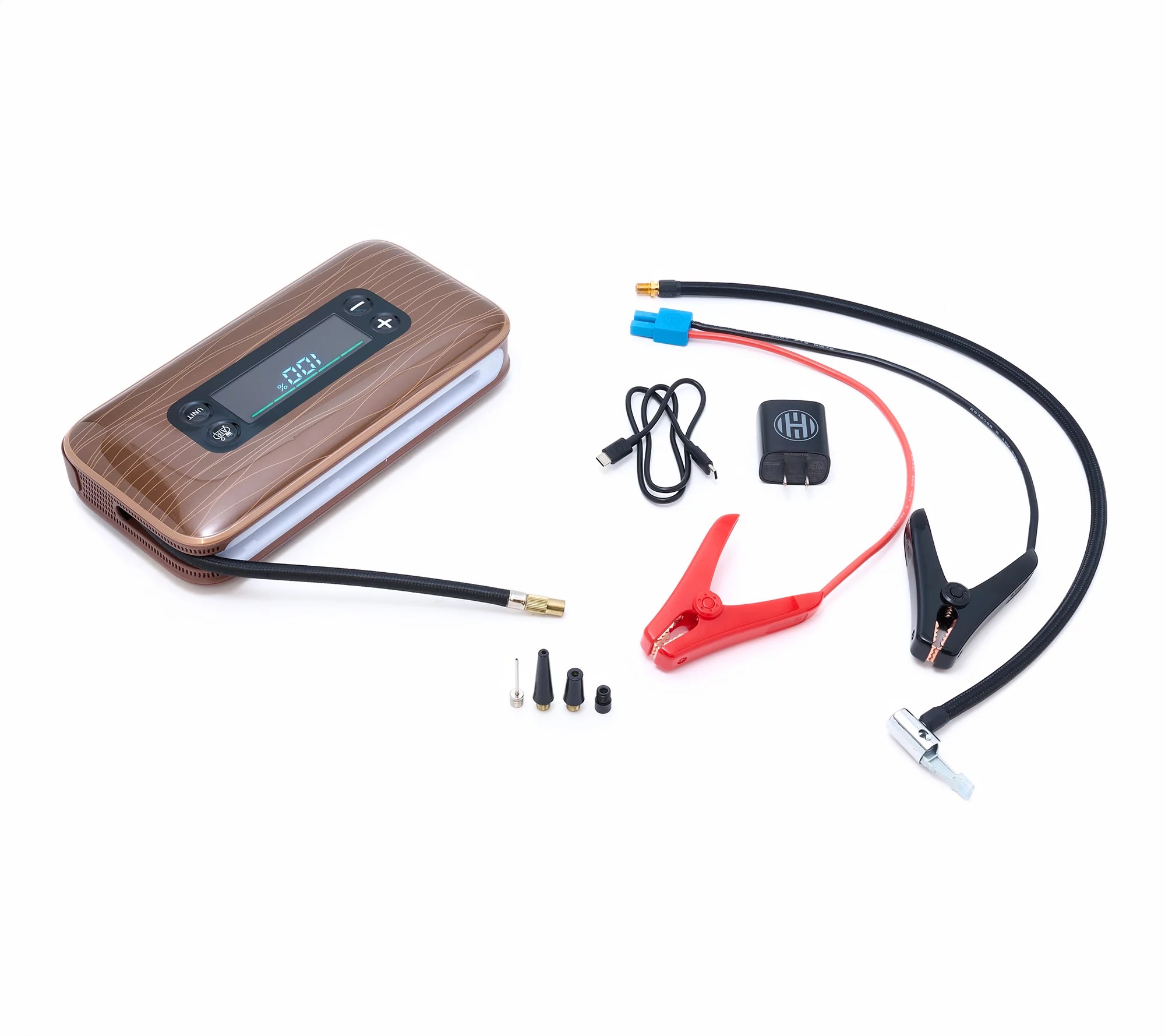 HALO Bolt Ultimate 4.0 Jump Starter, Air Compressor, AC Outlet (NEW in Opened Box)