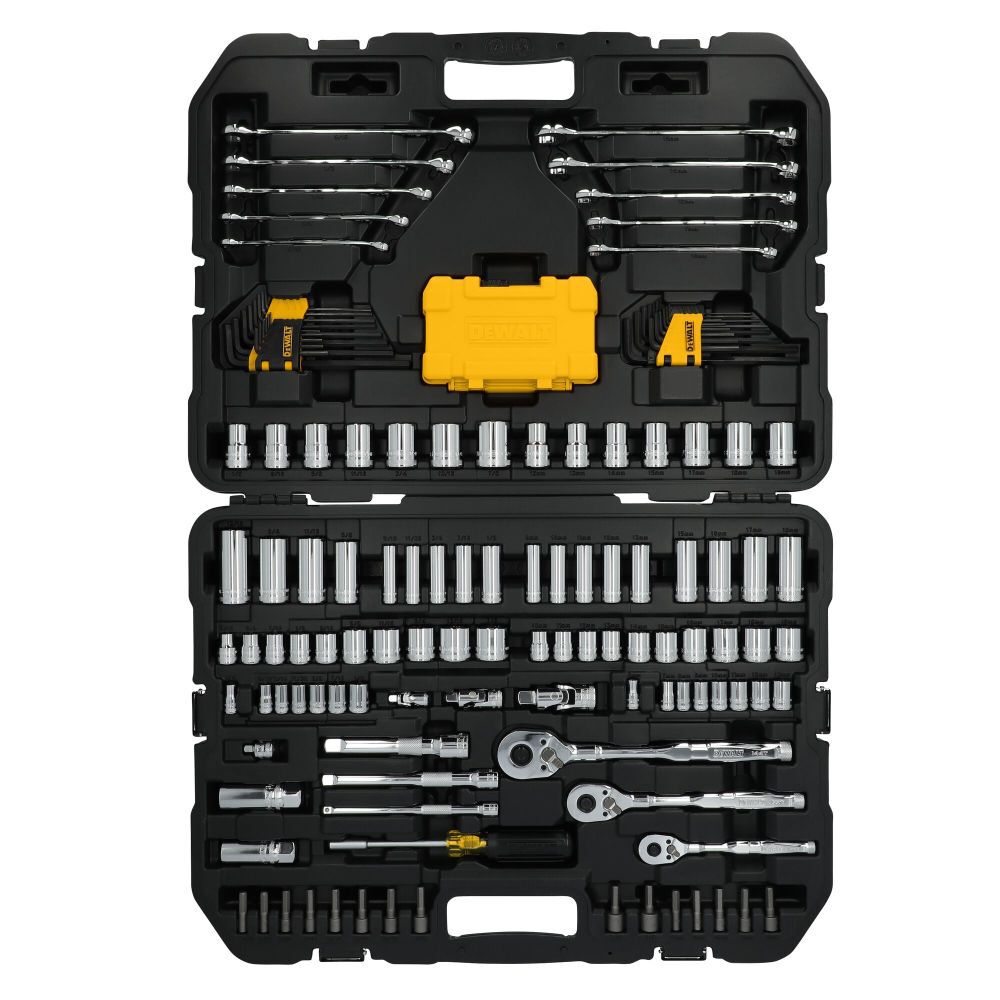 DeWalt DWMT45411 155-Piece 3-Drive Mechanics TOUGHSERIES Tool Set