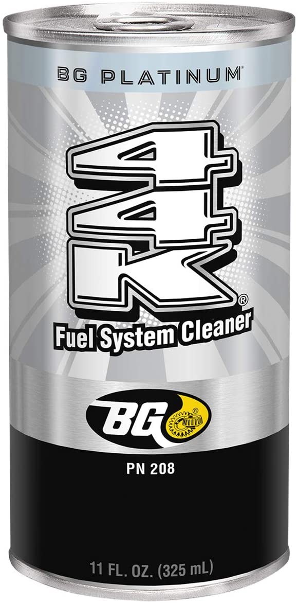 BG 44K PLATINUM Fuel System Cleaner 11oz PN 208 (single can, with funnel)