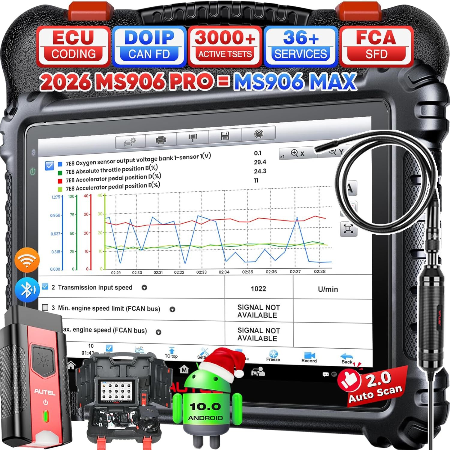 Autel MaxiSys MK906 PRO-TS Diagnostic Scanner
