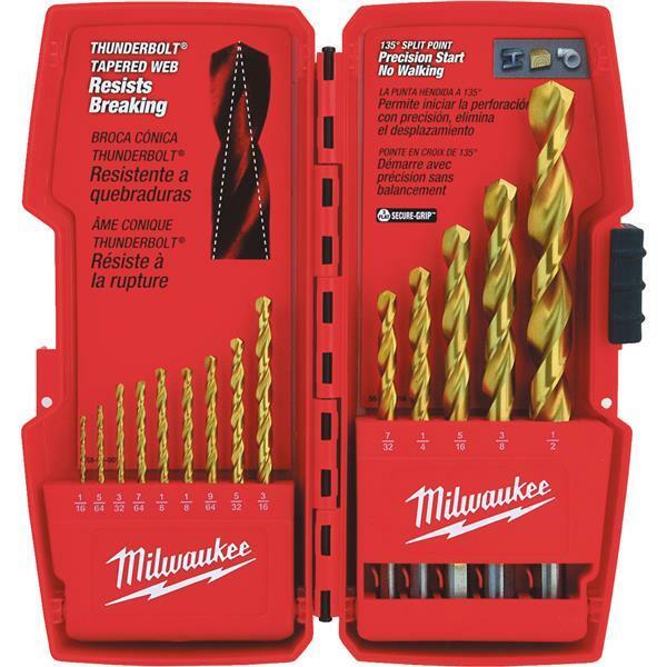 Milwaukee Tool THUNDERBOLT Titanium Drill Bit Set 29PC