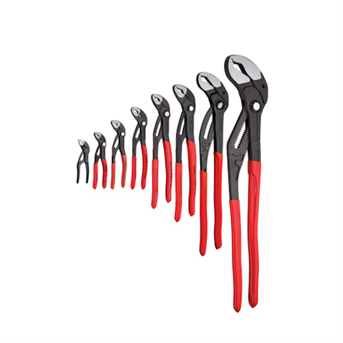 KNIPEX Cobra QuickSet Water Pump Pliers Set 4" 5" 6" 7" 10"
