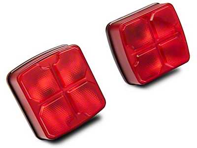 Wireless Magnetic Trailer Lights Rechargeable LED TailLight Kit For Trailer