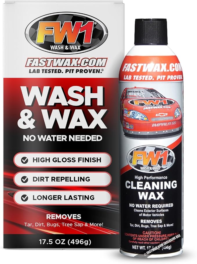 FW1 Wash & Wax High Performance Cleaning Wax — 17.5 oz