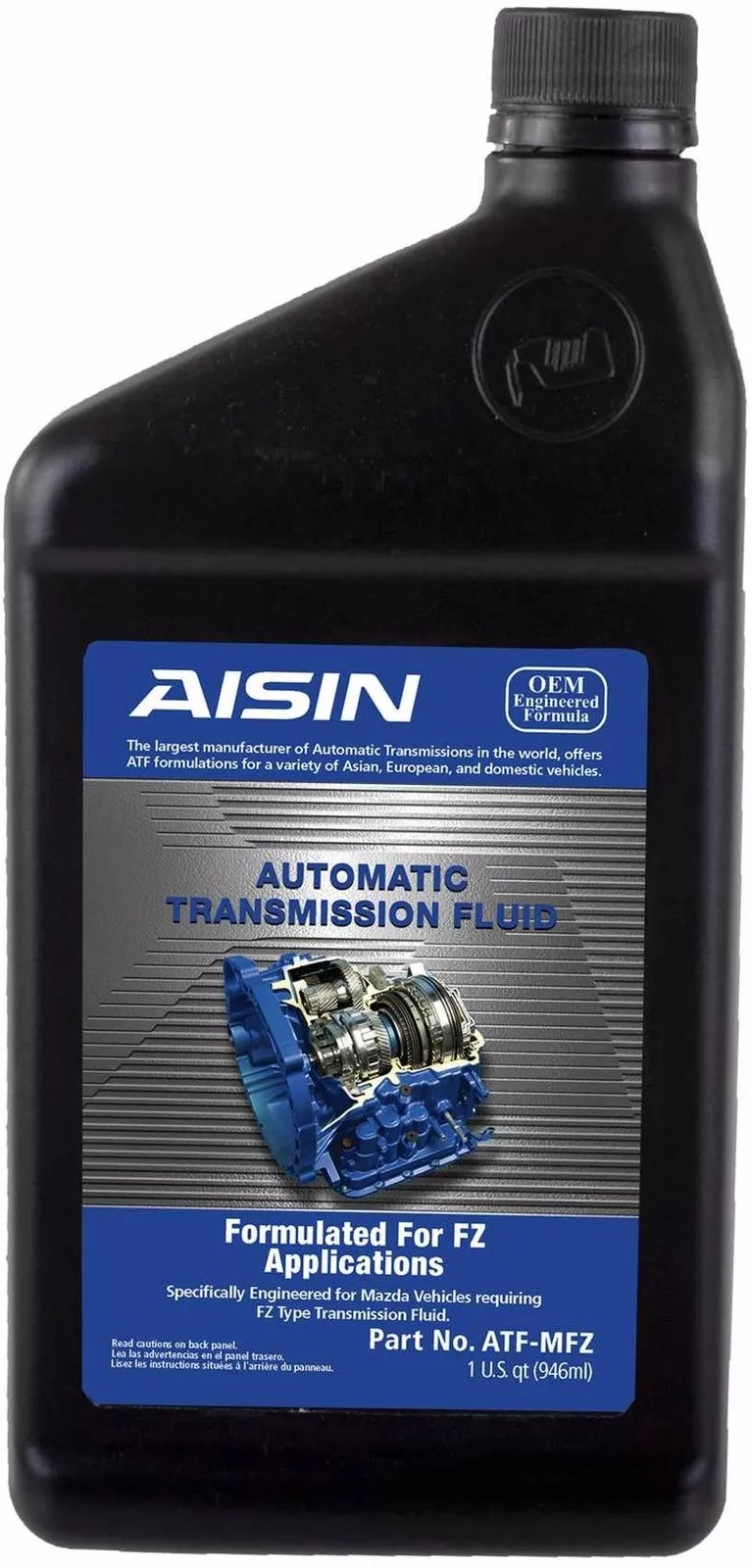 Aisin ATF-MFZ Automatic Transmission Service Kit, FZ Type, for Mazda CX-3/CX-5/CX-9 (5 qt)