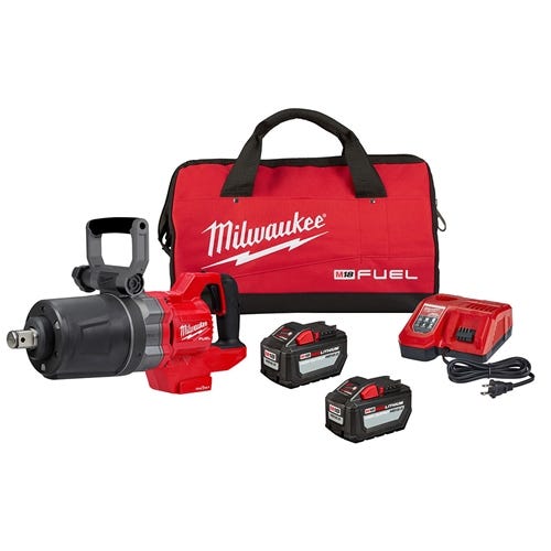 Milwaukee 2868-22HD M18 Fuel 1 Inch D-Handle Impact Wrench Kit