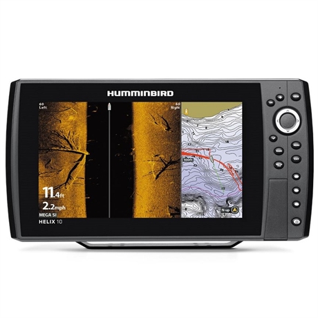 Humminbird Helix 10 Chirp GPS SI G2N Fishfinder, Head Unit Only