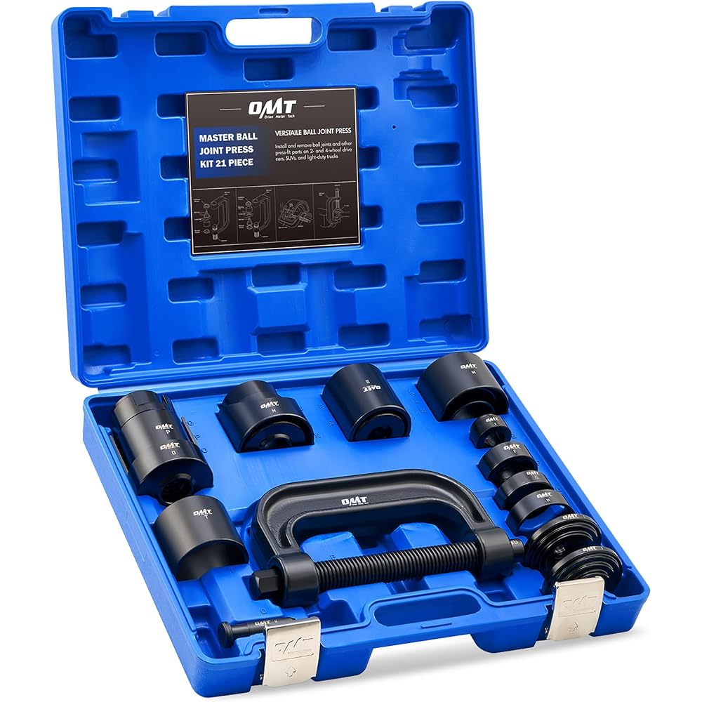 Orion Motor Tech 21-pc C-Press Ball Joint Master Set Service Kit (2WD/4WD)