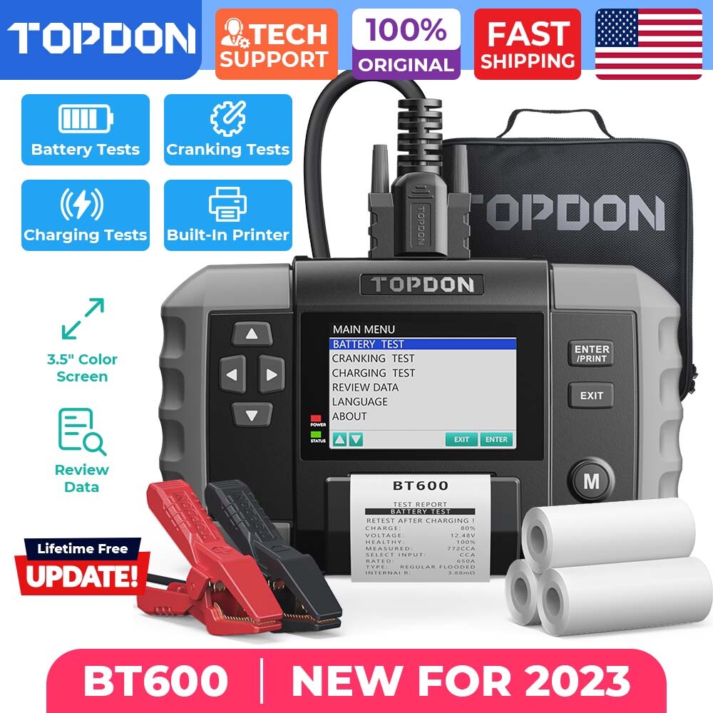 TOPDON BT600 Battery Tester